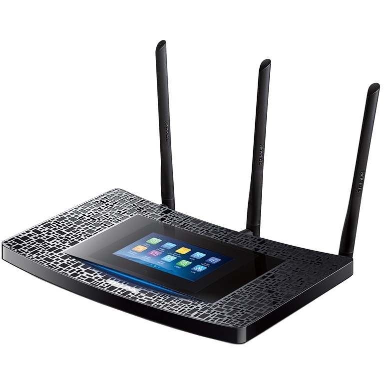 jewelry Face up Emigrate Router wireless TP-LINK Touch P5 AC 1900, Gigabit, Touch Screen - eMAG.ro