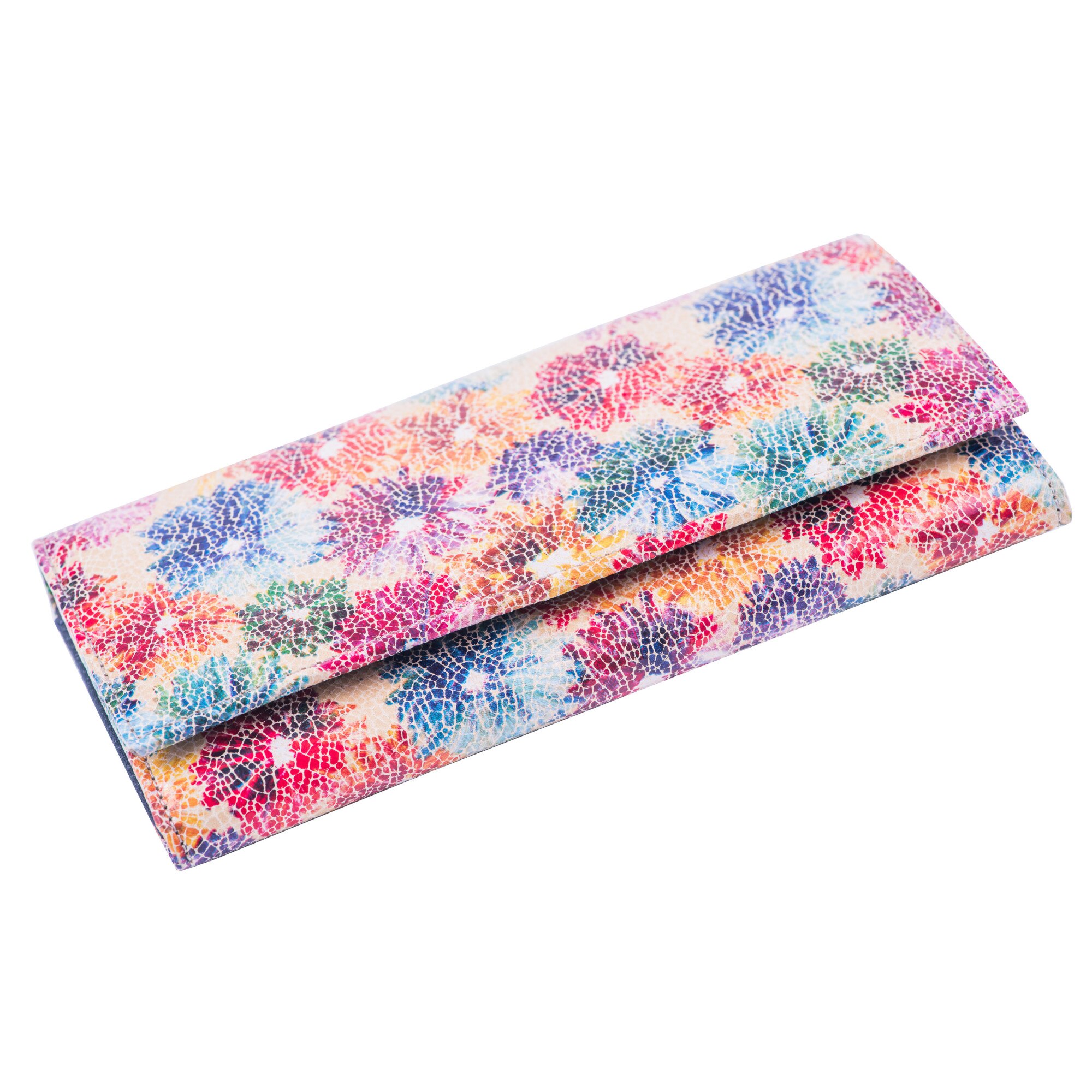 Portofel dama piele,Toro Nero, Bloom sky