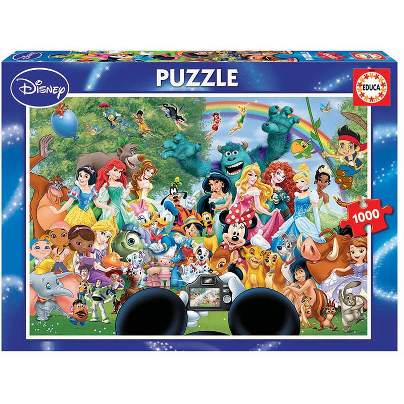 Puzzle Educa, The Marvellous World Of Disney II, 1000 piese