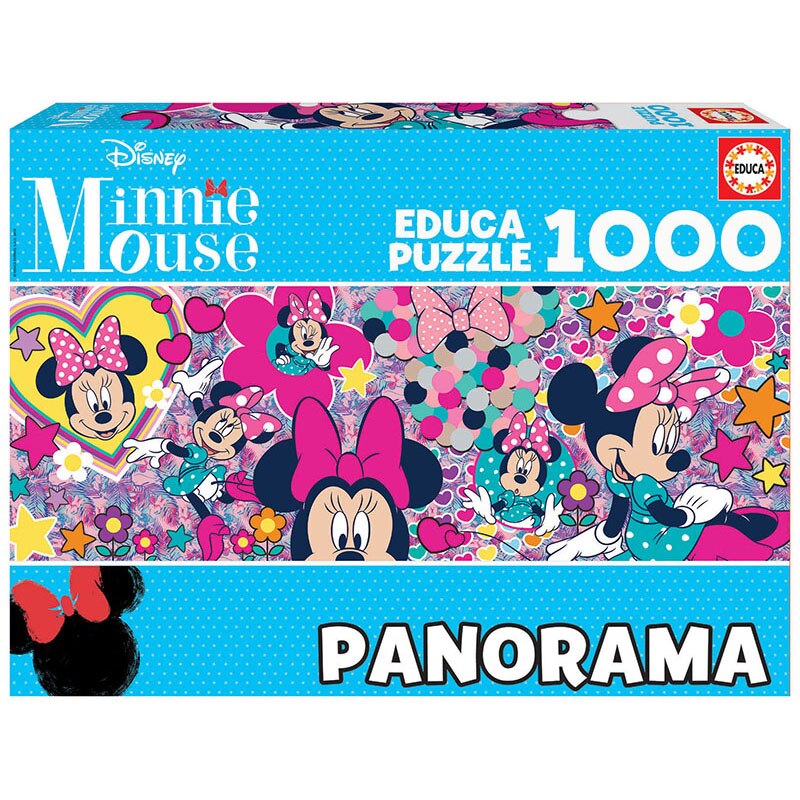 Puzzle Educa, Minnie Mouse Panorama, 1000 piese