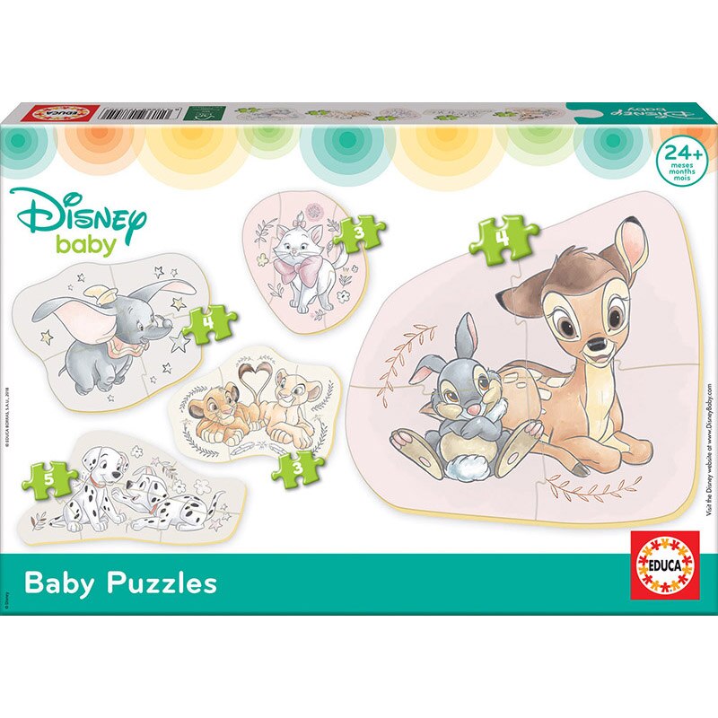 Puzzle Educa Baby, Disney animals