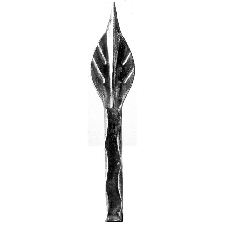 Kovácsoltvas tüske 145X25 mm, kód 20141, kapukhoz és kerítésekhez, FERROBRAND