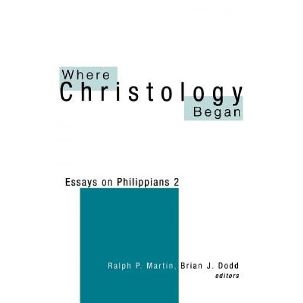 Where Christology Began, Dodd Martin (Author)