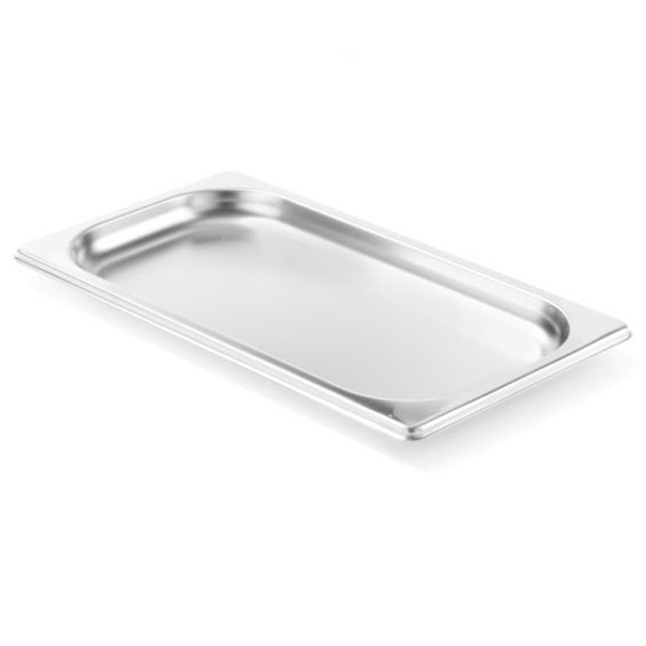Тава гастронорм GN 1/3, инокс, Profi Line, 0,8 л, 325x176x20мм, комплект