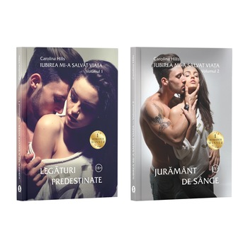 Pachet 2 romane erotice, Iubirea mi-a salvat viata, Editura Stylished Pachet 2 romane erotice, Iubirea mi-a salvat viata, Editura Stylished