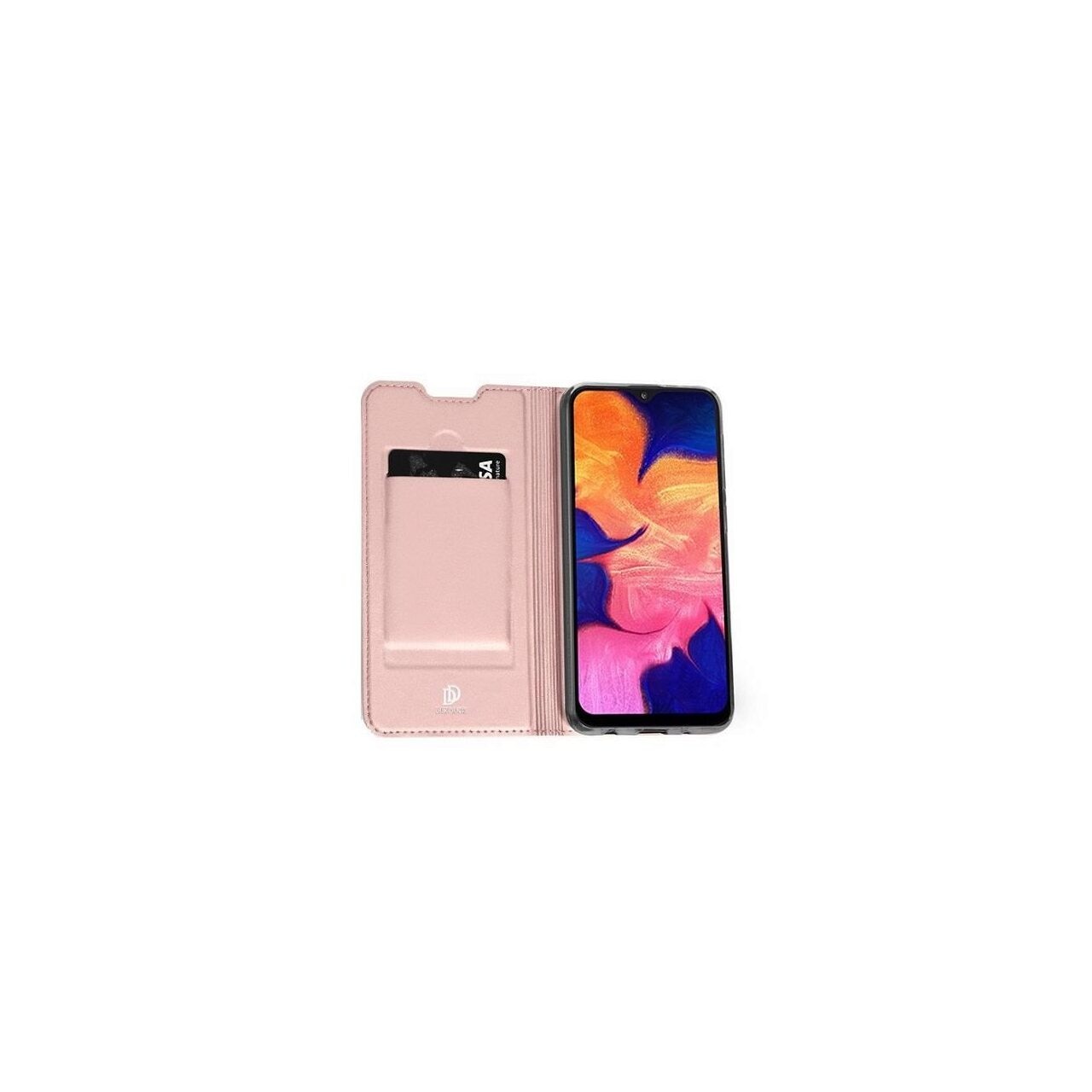 Husa Flip Samsung Galaxy A10 - DUX Ducis Skin Pro Roz