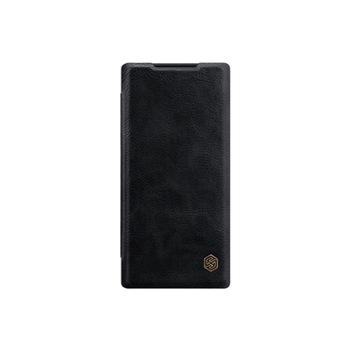 Husa Piele Samsung Note 10 Flip Cover Nillkin Qin - Negru Husa Piele Samsung Note 10 Flip Cover Nillkin Qin - Negru