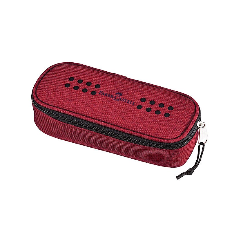Penar borseta 1 fermoar oval Faber Castell Grip rosu 573022
