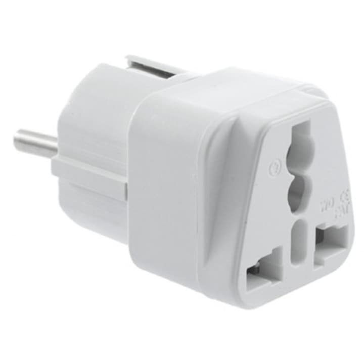 Adaptor priza Anglia, cu impamantare - 125372