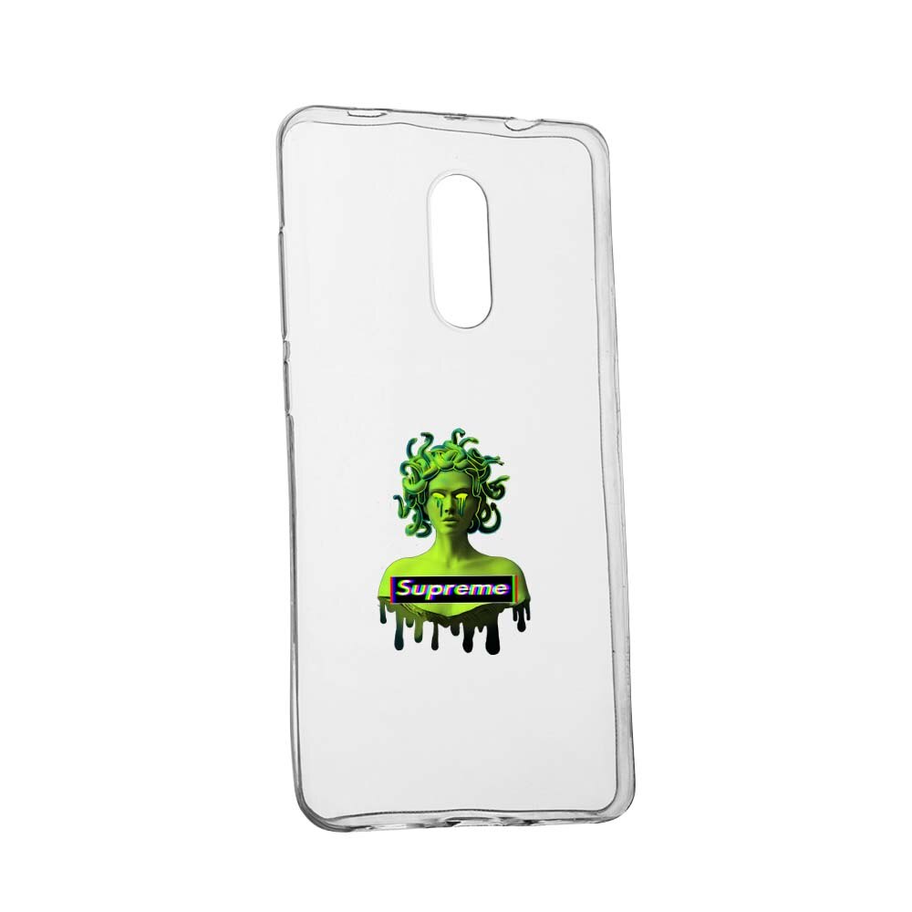 Husa de protectie Supreme, Medusa pentru Nokia 3.1 (2018), rezistenta la uzura, anti-alunecare, din silicon Premium, 268