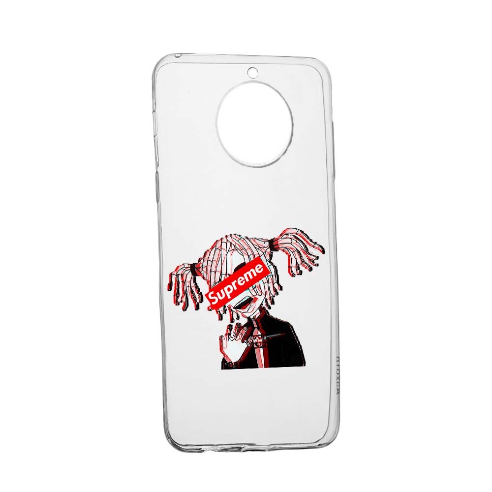 Husa de protectie Supreme, Pink Girl pentru Motorola MOTO G6 PLUS, rezistenta la uzura, anti-alunecare, din silicon Premium, 269