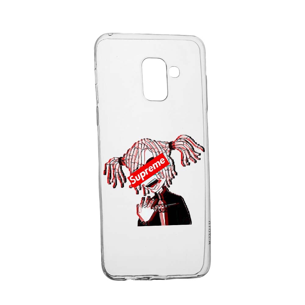 Husa de protectie Supreme, Pink Girl pentru Samsung Galaxy A8 2018 / A5 2018, rezistenta la uzura, anti-alunecare, din silicon Premium, 269