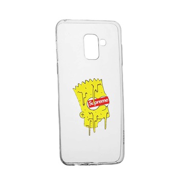 Husa de protectie Supreme, The Simpsons pentru Samsung Galaxy A6 2018, rezistenta la uzura, anti-alunecare, din silicon Premium, 267 Husa de protectie Supreme, The Simpsons pentru Samsung Galaxy A6 2018, rezistenta la uzura, anti-alunecare, din silicon Premium, 267