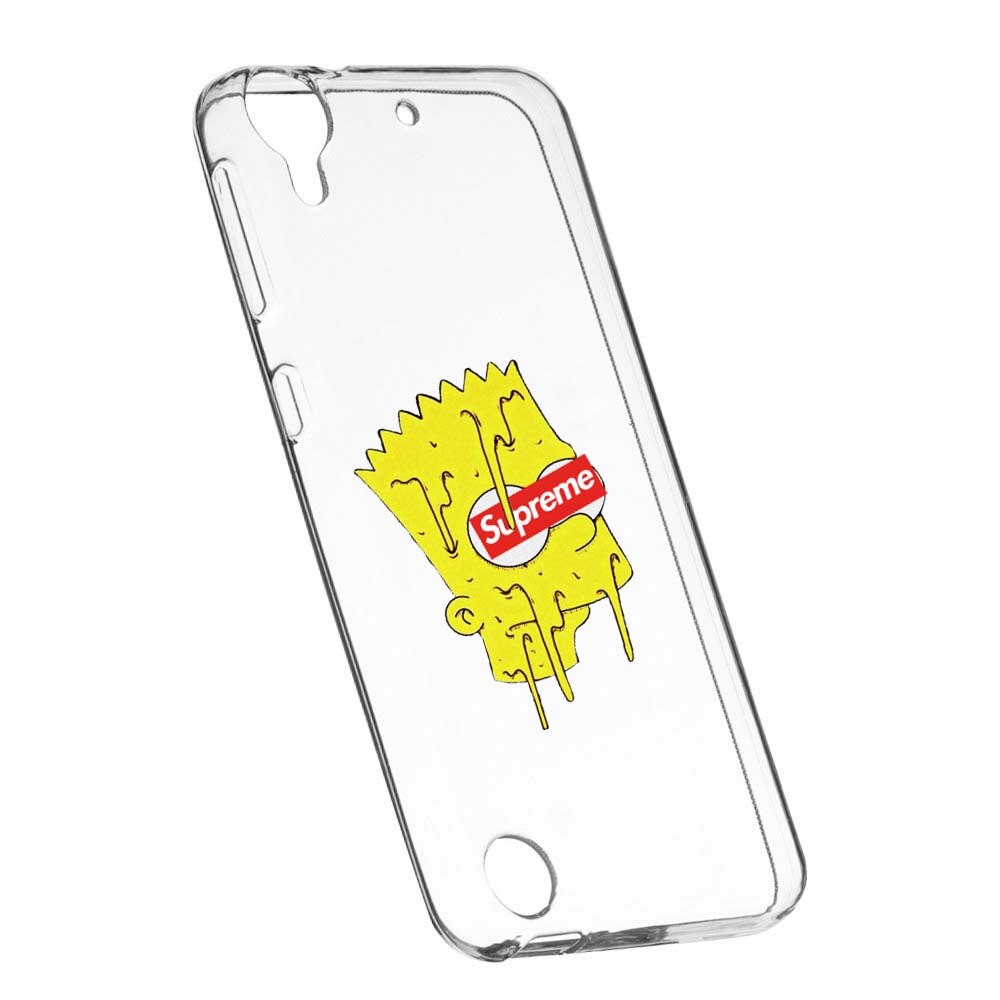 Husa de protectie Supreme, The Simpsons pentru HTC Desire 825/10 Lifestyle, rezistenta la uzura, anti-alunecare, din silicon Premium, 267