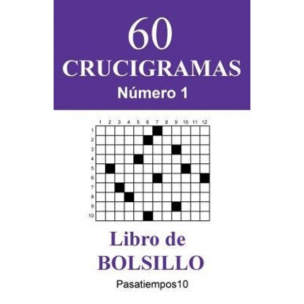 60 Crucigramas Libro de Bolsillo - N. 1, Pasatiempos10 (Author)