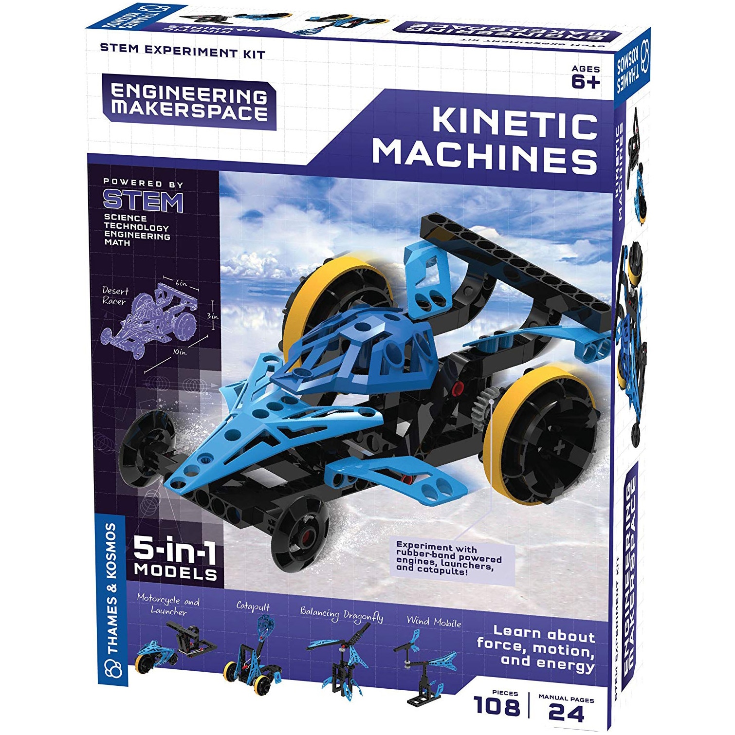 Set de construcitie Kosmos, Kinetic Machines