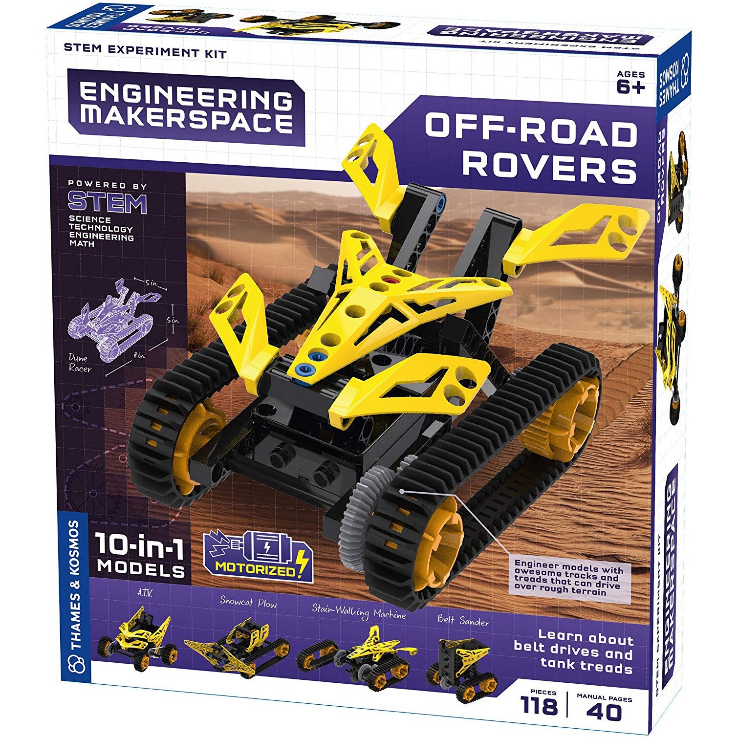 Set de constructie Kosmos, Off-Road Rovers