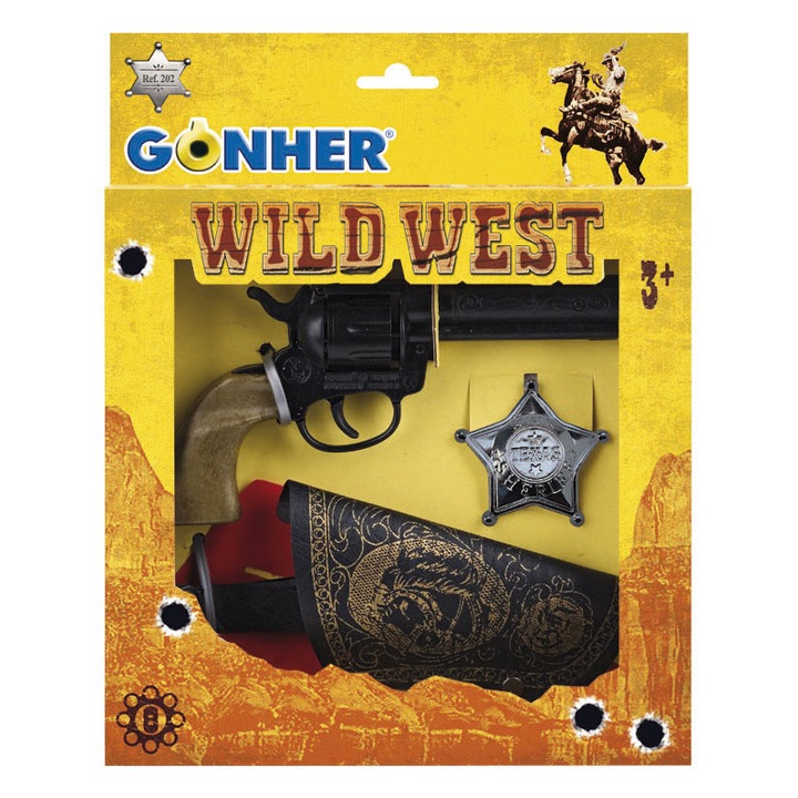 Каубойски комплект Gonher, Wild West