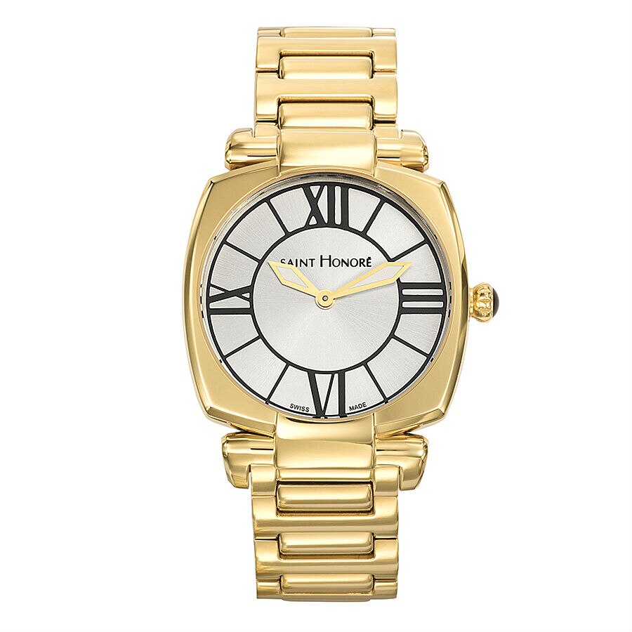 Ceas dama SAINT HONORE, 721108 3AR, Swiss Made, quartz, otel auriu PVD