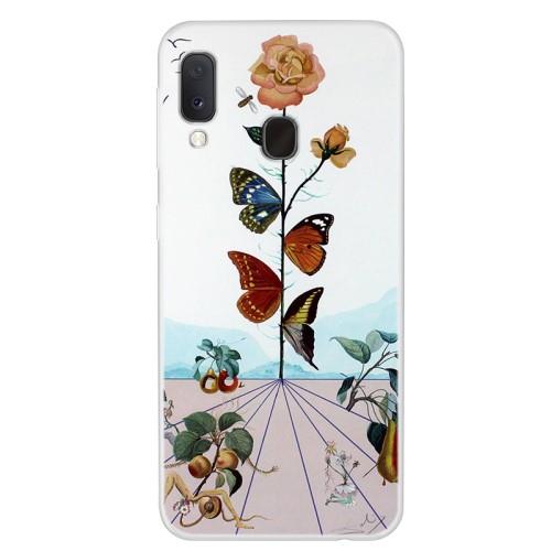 Carcasa Husa Samsung Galaxy A20e model Delusion, Antisoc + Folie sticla securizata Samsung Galaxy A20e Full 3D Tempered Glass Viceversa