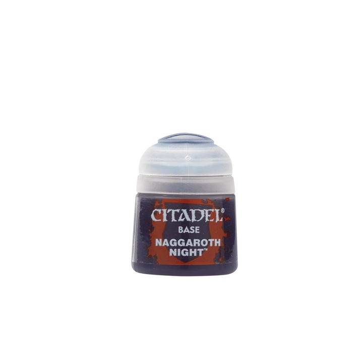 Citadel miniatűr festék, alap, Naggaroth Night, 12 ml