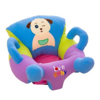 Fotoliu bebelusi cu manere, din plus cu bumbac, Catelus - Krista® Fotoliu bebelusi cu manere, din plus cu bumbac, Catelus - Krista®