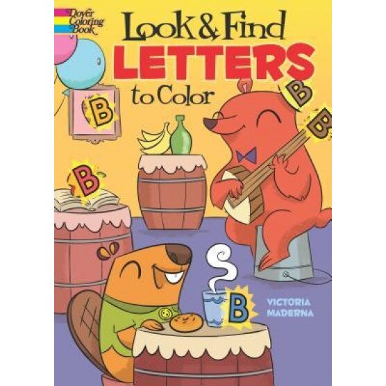 Look & Find Letters to Color, Victoria Maderna (Author)
