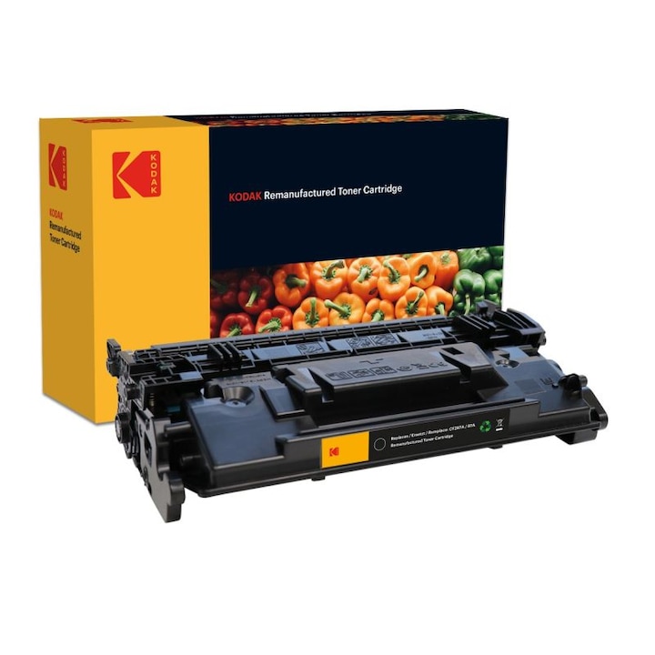 Kodak Premium HP CF287A kompatibilis festékkazetta, fekete, 9000 oldal