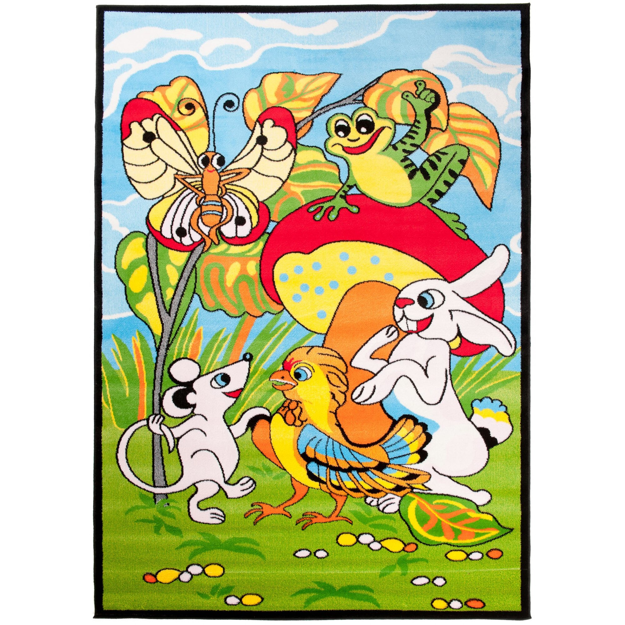 Covor Kinder New For Kids Chemex B613A CFV galben 140x190