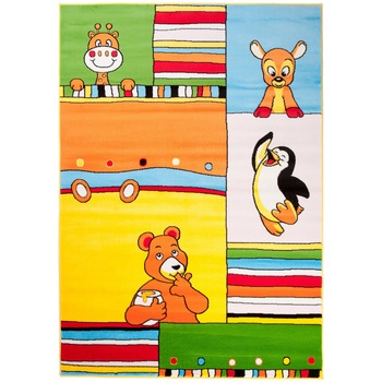 Covor Kinder New For Kids Chemex H057B CFV galben 80x150 Covor Kinder New For Kids Chemex H057B CFV galben 80x150