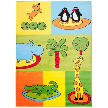 Covor Kinder New For Kids Chemex K596A CFV galben 200x290 Covor Kinder New For Kids Chemex K596A CFV galben 200x290