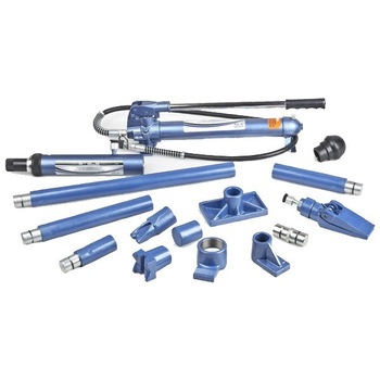 Presa hidraulica tinichigerie, 10 t, 16 piese, 7 accesorii, trusa plastic, Stels Presa hidraulica tinichigerie, 10 t, 16 piese, 7 accesorii, trusa plastic, Stels