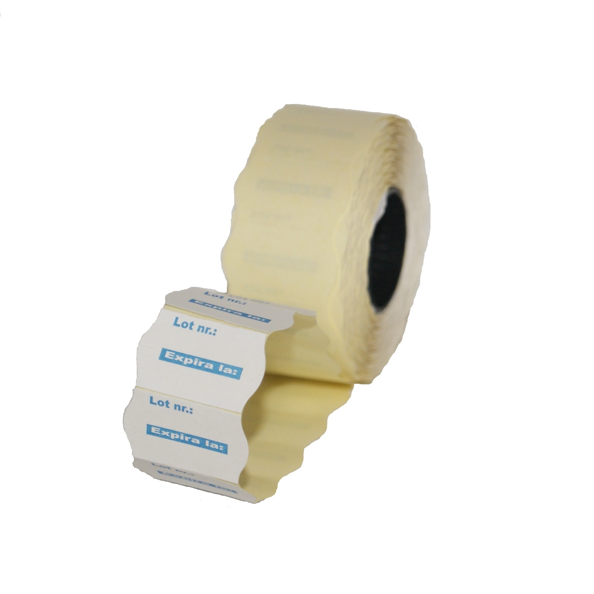 Set 36 Role Etichete de Pret “Lot Nr / Expira La”, 26x16mm, 1000 Etc/Rola