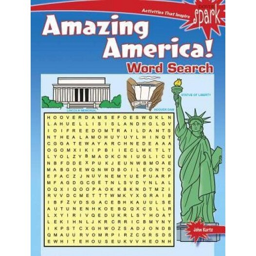 Spark Amazing America! Word Search, John Kurtz (Author)