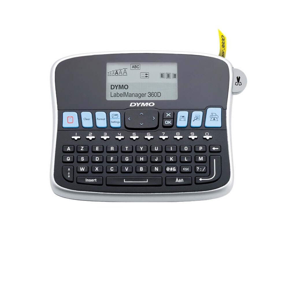 Aparat etichetat (imprimanta etichete) DYMO LabelManager 360D, acumulator reincarcabil inclus, S0879510 S0879520 S0879490 879510