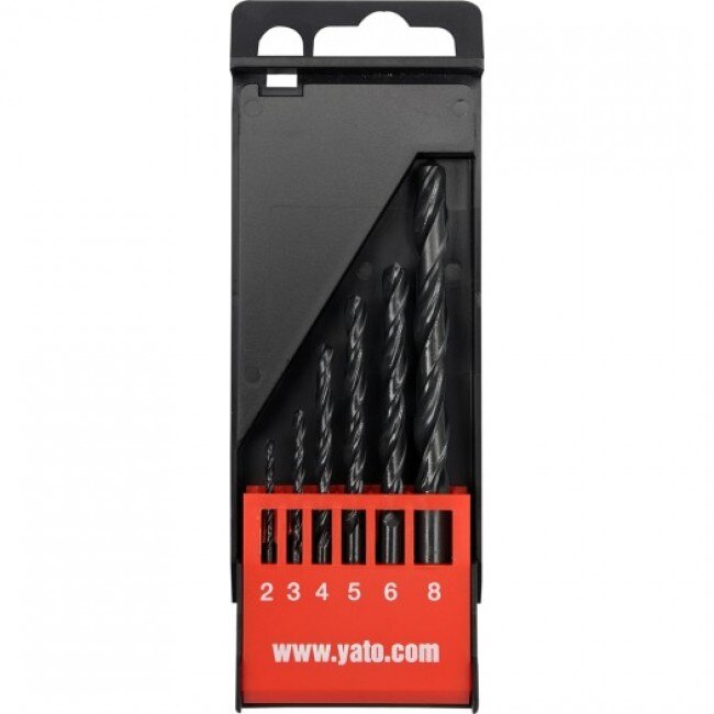 Set Burghie Metal HSS 6 BUC 2-8MM YT-4460