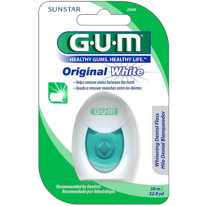 Избелващ конец за зъби, Original White GUM