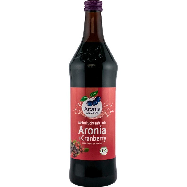 Suc bio de aronia cu suc de merisoare, Aronia 0,7l
