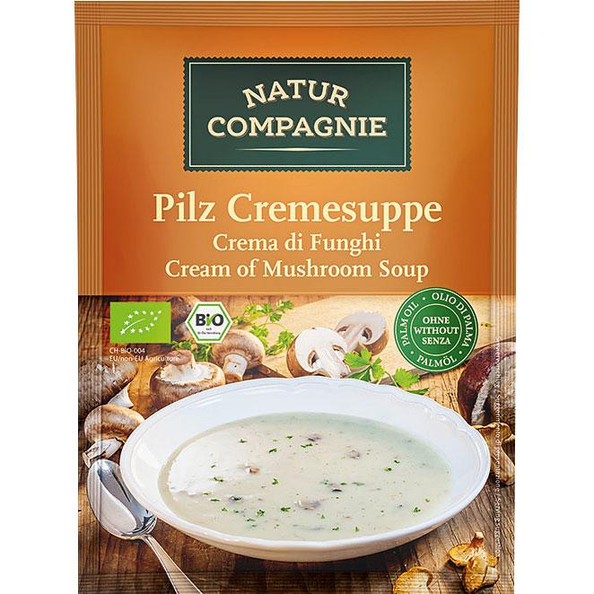 Supa crema de ciuperci ECO 40 g - Natur Compagnie