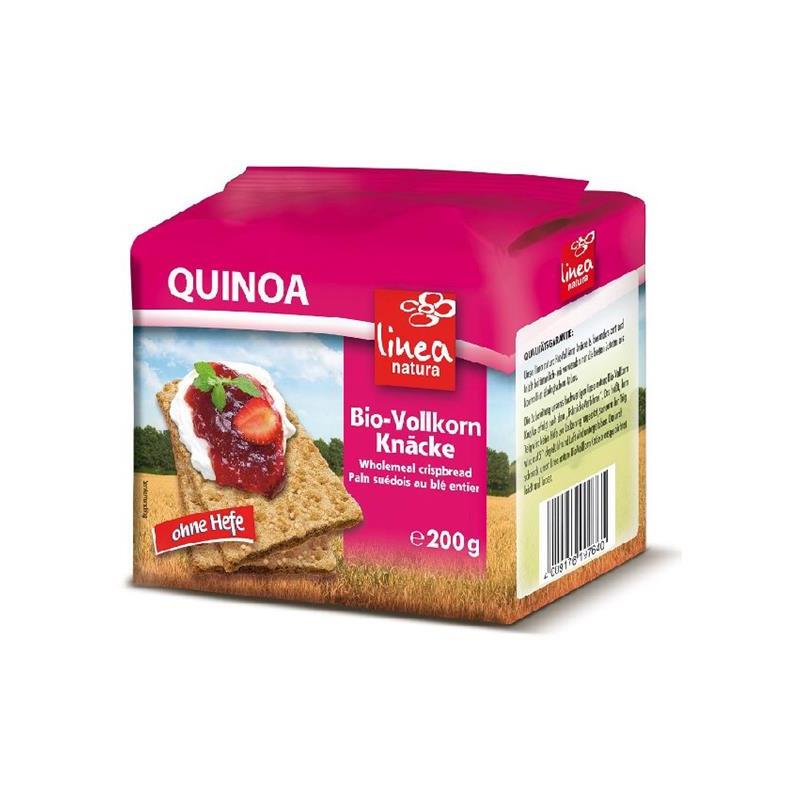 Paine Bio Crocanta Din Faina Integrala De Quinoa Linea Natura 200 g