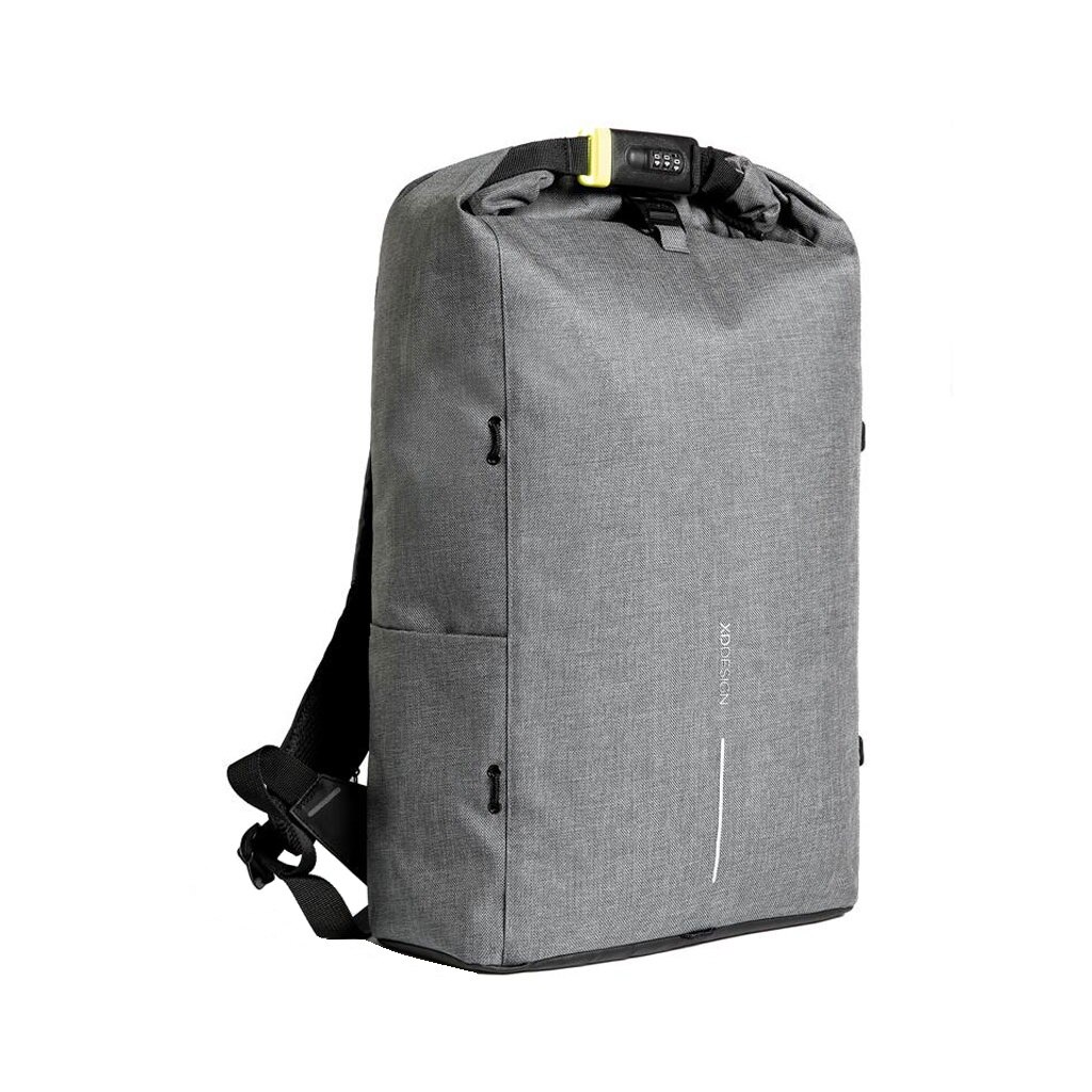 Rucsac Laptop Antifurt Bobby, Urban Lite, 15.6 inch, Gri