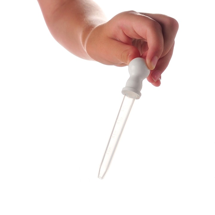 Pipeta gradata pentru medicamente 2.5 ml Minut Baby, 0+