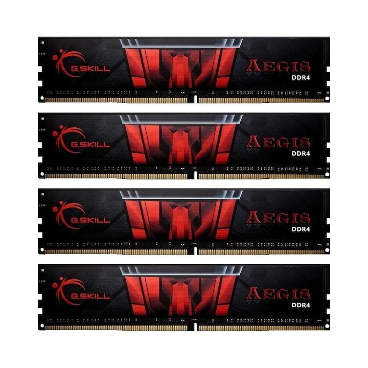 ΠΠ°ΠΌΠ΅Ρ G.Skill Aegis, DDR4, 32 GB, 2400MHz, CL15 (F4-2400C15Q-32GIS), ΡΠ΅ΡΠ΅Π½/ΡΠ΅ΡΠ²Π΅Π½