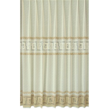 Perdea Trei Stejari, model 051042, uni, 300 x 180 cm, crem Perdea Trei Stejari, model 051042, uni, 300 x 180 cm, crem