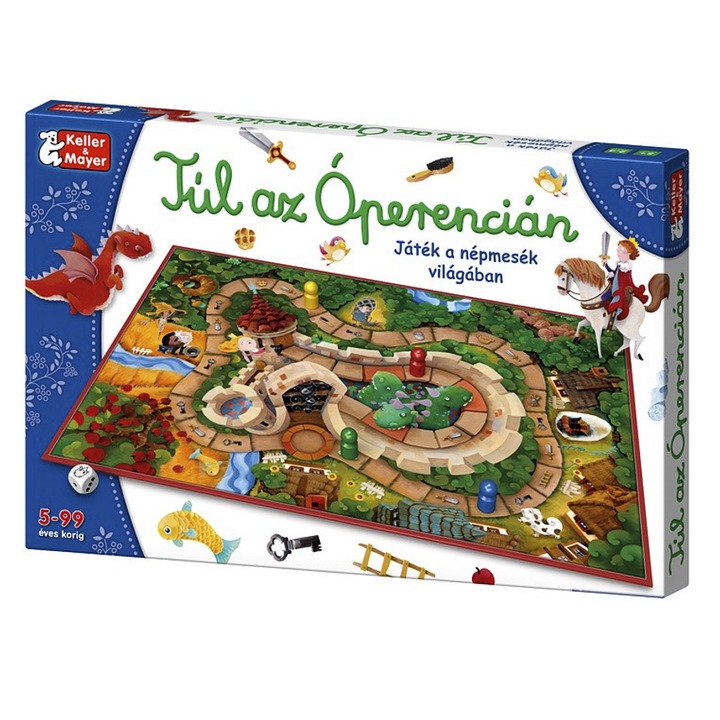 Keller & Mayer Túl az Óperencián társasjáték 1-4 játékos (713274)