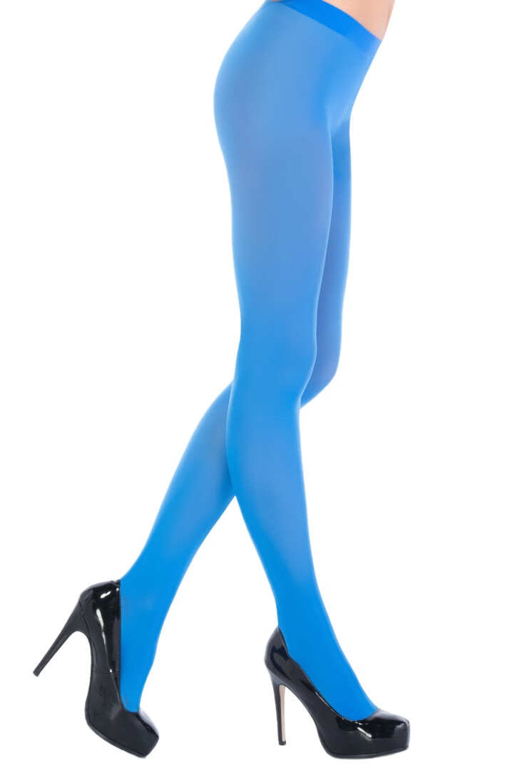 Dres Dama, Penti, Opak 50D, Albastru cobalt