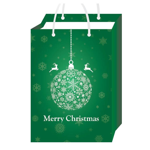 Set 25 Pungi Cadou White Globe GP030 25X35X8 cm