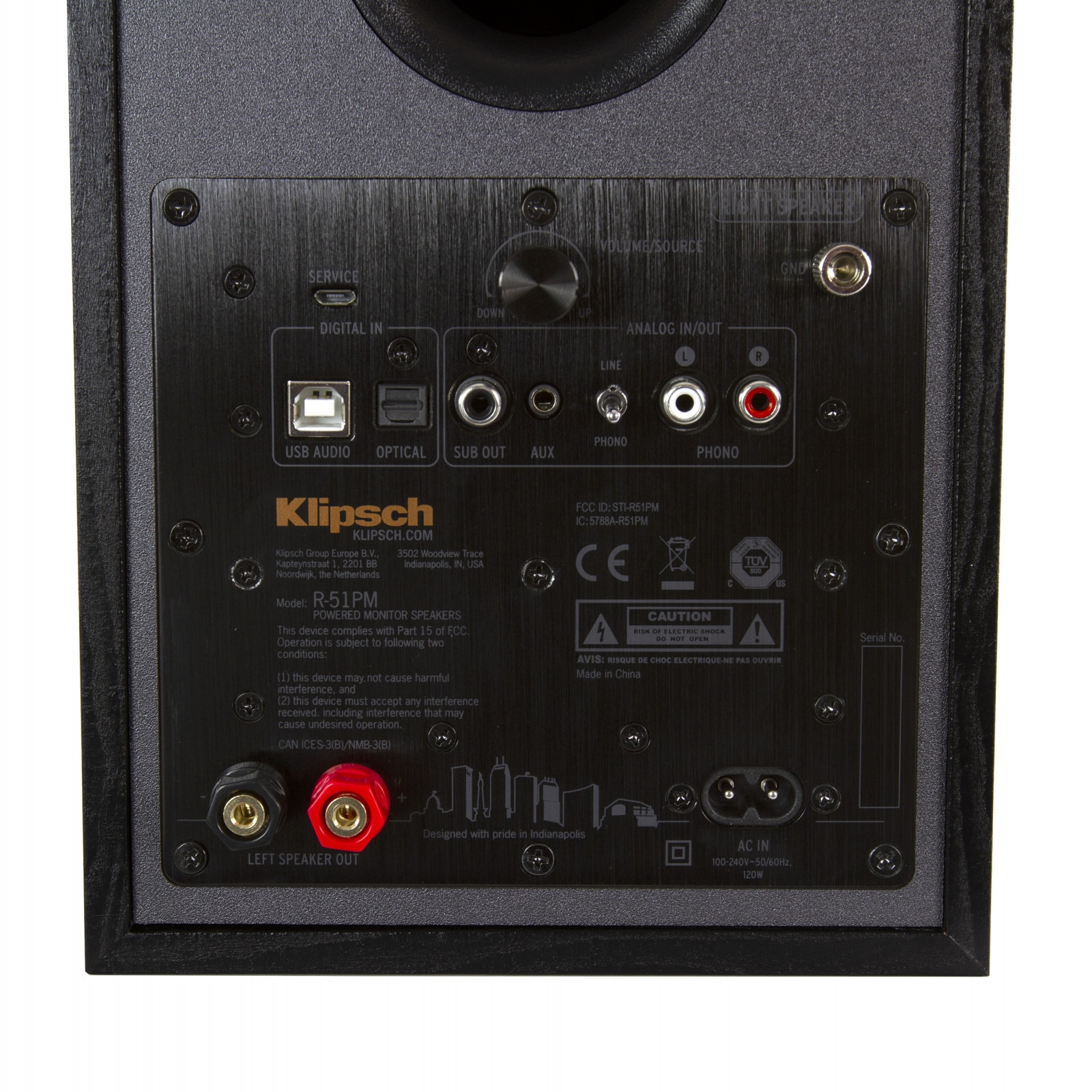 Set 2 boxe active Klipsch R-51PM, 2X 60W RMS
