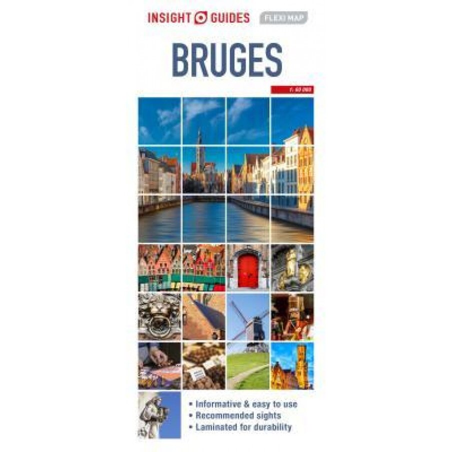 Insight Flexi Map Bruges, Insight Guides (Author)