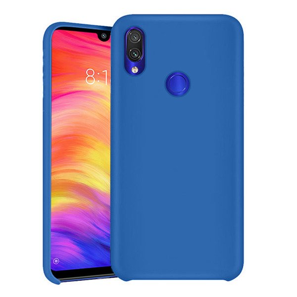 Husa Xiaomi Redmi Note 7 / Note 7 Pro Silicone Blue
